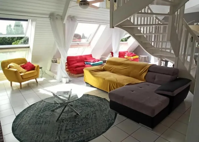 Lägenhet Superbe Loft 90m² Proche Parc Expo Nantes